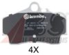 A.B.S. 37102S Brake Pad Set, disc brake